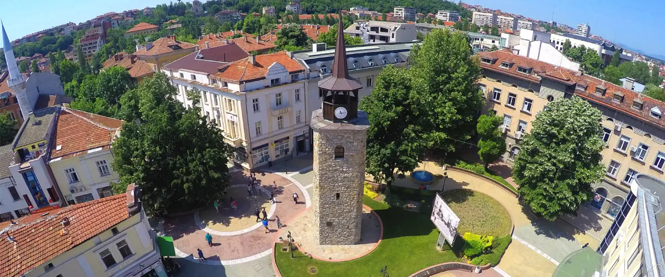 Старата часовникова кула на Хасково